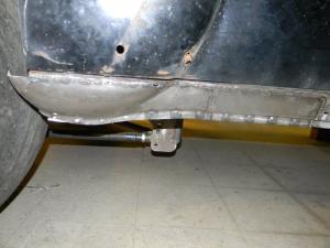 Reconstruction of Left Rear Extended Rocker Panel