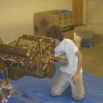 1969 Oldsmobile Page 2 Engine Paint 0009
