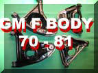 GM F Body 70 - 81 